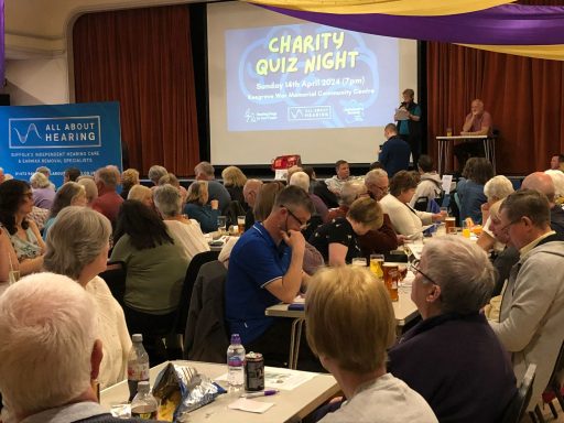 Attendees at All About Hearing's Charity Quiz Night