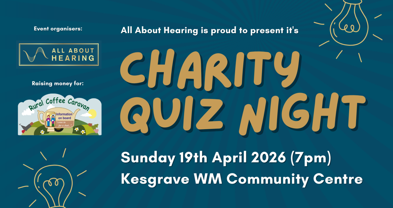 All About Hearing's Quiz Night header image